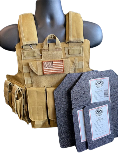 Vest with 10x12 Plates and Side Plates