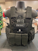 Load image into Gallery viewer, Tactical Vest Plate Carrier W/ 2 10x12 Curved Plates- BUNDLE
