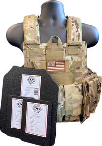 Vest with 10x12 Plates and Side Plates