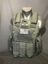 Load image into Gallery viewer, Tactical Vest Plate Carrier W/ 2 10x12 Curved Plates- BUNDLE