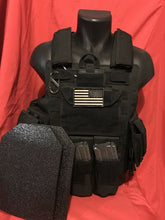 Load image into Gallery viewer, Tactical Vest Plate Carrier W/ 2 10x12 Curved Plates- BUNDLE